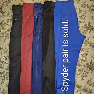 Fabletics Cold Weather Fleece Lined Pocket Leggings